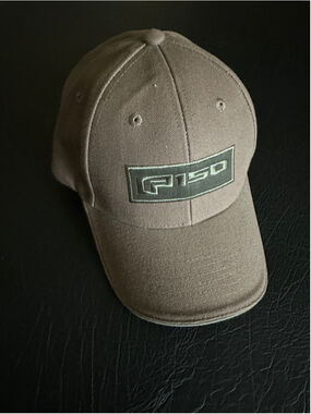 Ford F150 Truck Hat Brown Heavy Canvas Baseball Cap Adjustable Dad Cap